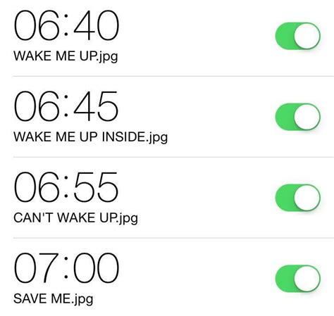 Alarm Wake Me Up Inside Cant Wake Up Know Your Meme