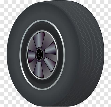 Car Tire Wheel Clip Art Royalty Free Grey Cartoon Transparent Png