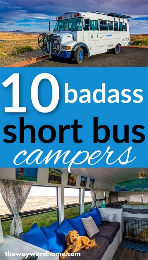 10 Amazing Short Bus Conversions You Have To See School Bus Camper