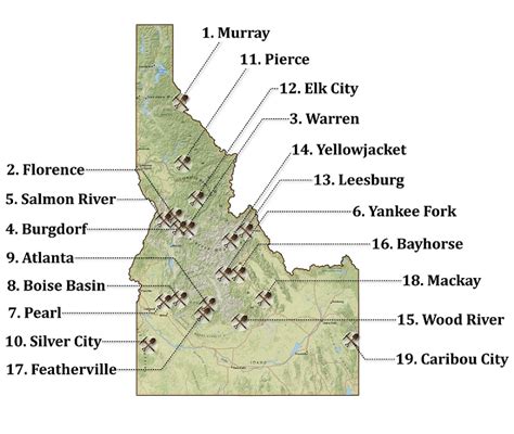 Gold Mining Locations In Idaho Places You Can Still Find Gold