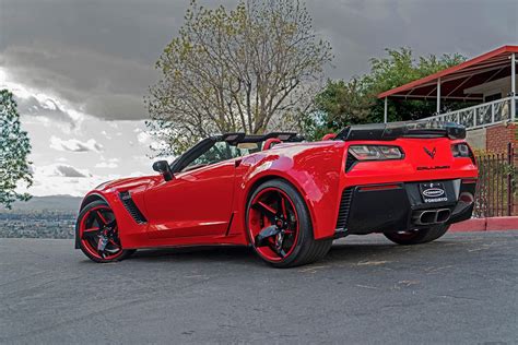 Red Chevrolet Corvette Zo6 C7 Gets Red And Black