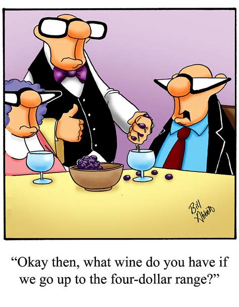 Spectickles Wine Cartoon Drawing By Bill Abbott Fine Art America