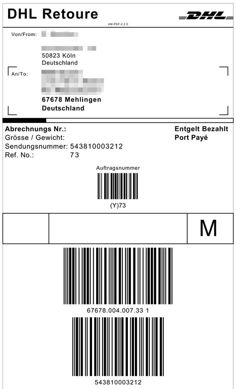 Mit dem ausfüllbaren formular erhältst du ein. Datei:Paketaufkleber DHL Retoure innerdeutsch 2017.png ...