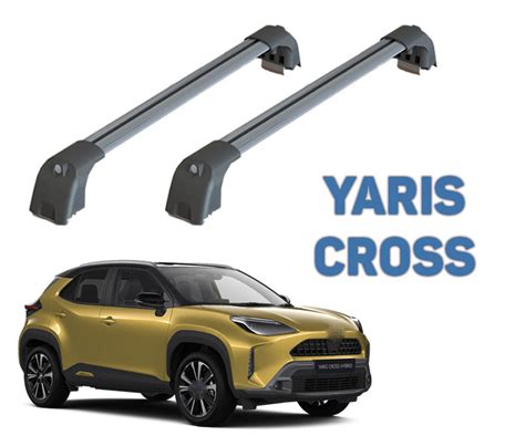 For Toyota Yaris Cross Roof Rack Bars For Vehicles With Flush Roof Rai