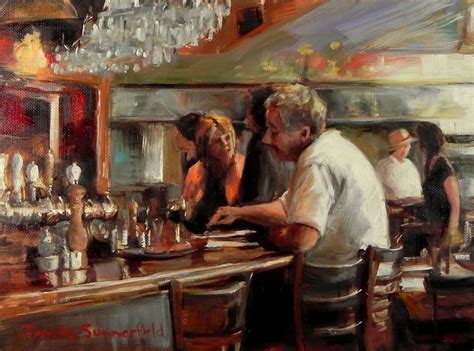 Jonelle Summerfield Oil Paintings The Diner