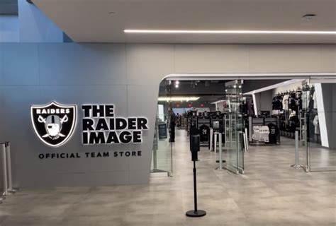 Inside Look Raiders Team Store At Allegiant Stadium