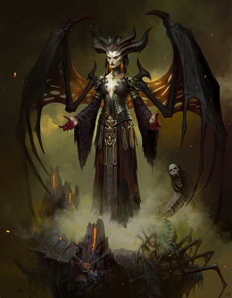 Artstation Lilith Diablo Fan Art