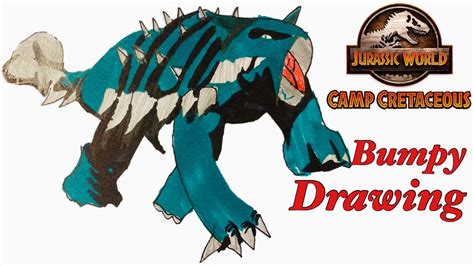 How To Draw Bumpy Dinosaur Camp Cretaceous Easy Favorite