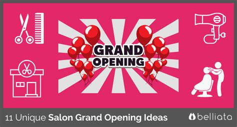 11 Unique Salon Grand Opening Ideas