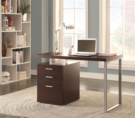 White computer desk with drawer writing table for home study office use household furniture furgle gaming chair white computer chair with leather boss chair office chair furniture wcg. Contemporary White Desk CO 325 | Desks