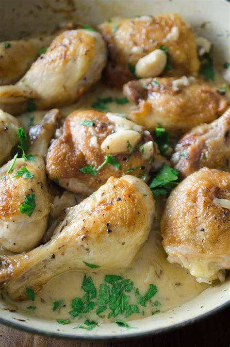 Chicken With 40 Cloves Of Garlic Lifes Ambrosia