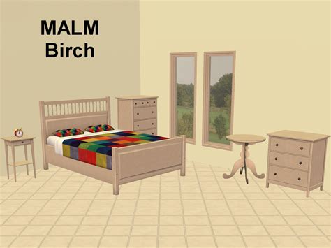 Mod The Sims Hemnes Bedroom Furniture Malm Colours