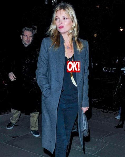 Kate Moss Suffers Nipple Slip Wardrobe Malfunction By Casually Going Braless Ok Magazine