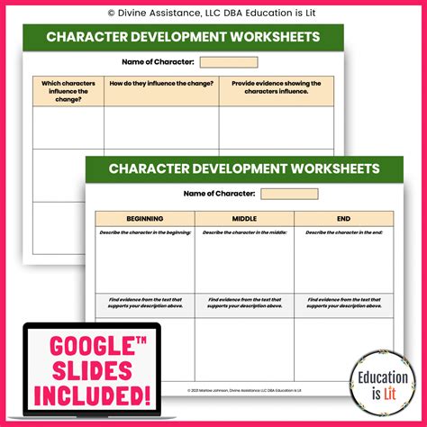 30 Character Development Worksheet Worksheets Decoomo