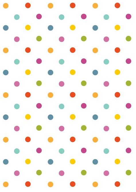 Free Digital Polka Dot Scrapbooking Paper Ausdruckbares Geschenkpapier Freebie Printable