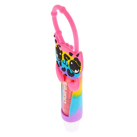 Lulu The Leopard Lip Gloss Tube Candy Claires Us