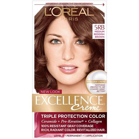 Loréal Paris Excellence Créme Permanent Hair Color 5rb Medium Reddish