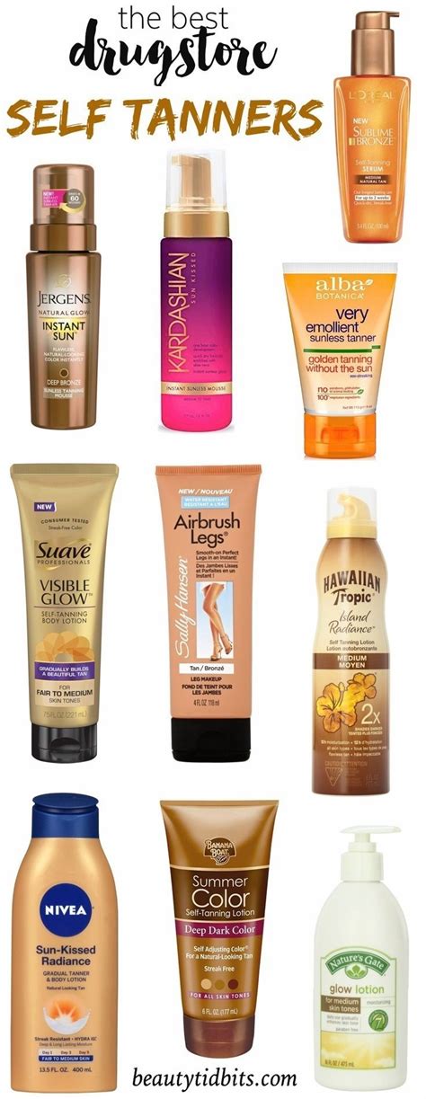 Get Glowing! Best Drugstore Self-Tanners Under $10 (With ...