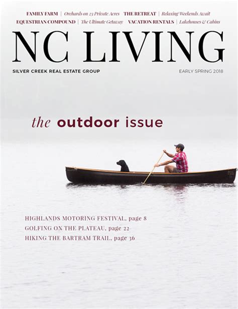 Nc Living Magazine Silver Creek Real Estate Group
