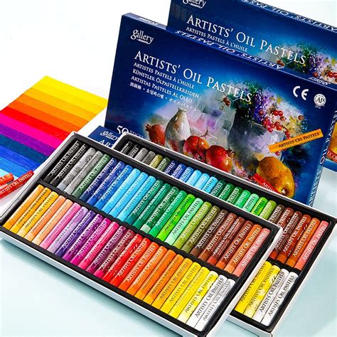 48colors Oil Pastel For Artist Graffiti Soft Pastel Painting Drawing
