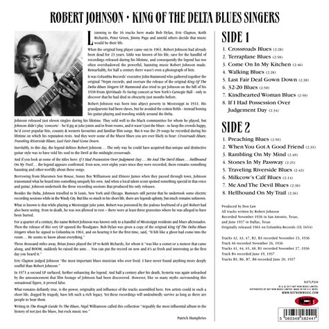 Robert Johnson King Of The Delta Blues Singers 180g Red Vinyl Lp