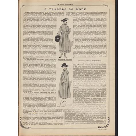 Complete Magazine La Mode Illustree 1916 N42