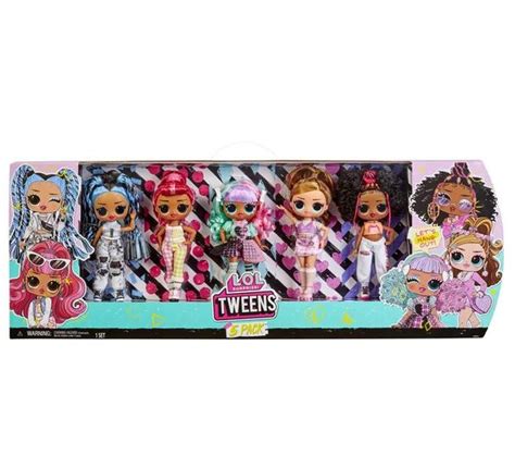 Lol Surprise Tweens Series 1and2 5 Pack Exclusive With 70 Surprises