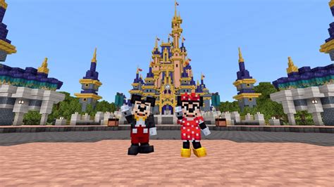 Minecrafts Walt Disney World Magic Kingdom Adventure Launches Today