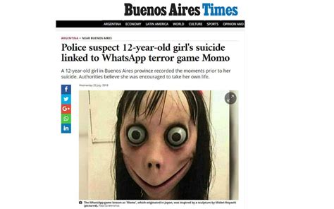 What Is Momo The Disturbing New Whatsapp Game Sbs News