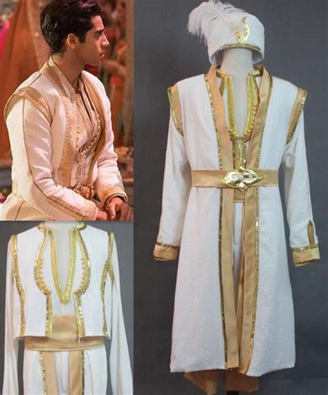 Live Action 2019 Prince Aladdin Costume Outfits For Adults Disney