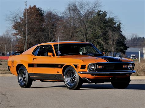 1970 Ford Mustang Mach 1 428 Super Cobra Jet Twister Muscle Classic F