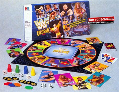 Wwf Wrestling Challenge Board Game Nostalgia