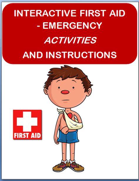 Interactive First Aidemergency Activities And Instructions Amped