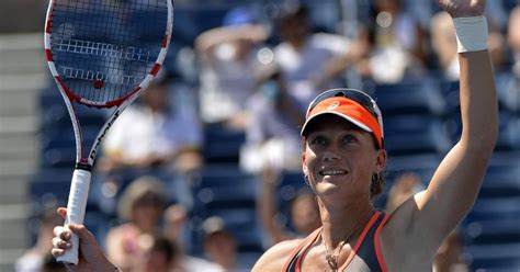 Defending Champ Sam Stosur Is Tested But Still Ousts Lepchenko In
