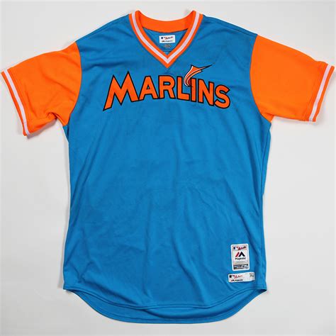 Starlin All Starlin Castro Miami Marlins Game Used Jersey 2018 Players Weekend Jersey Miami