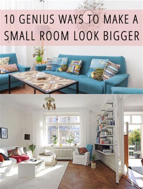 10 Genius Ways To Make A Small Room Look Bigger Keep In Small Rooms
