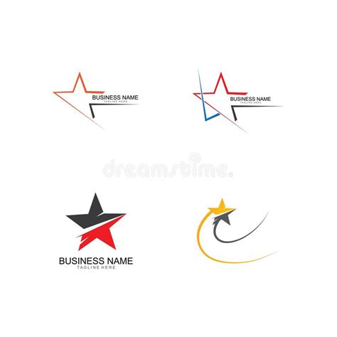Star Logo Template Vector Icon Illustration Design Stock Vector