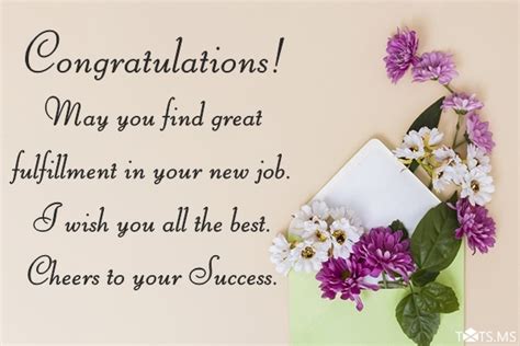 Congratulations Wishes For New Job Webprecis