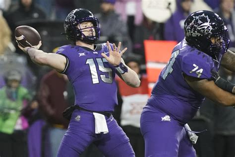 Tcu Must Beat Kansas State Win Big 12 To Make College Football Playoff