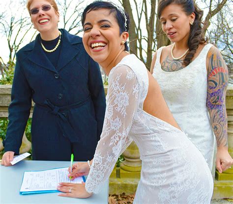 Central Park Gay Marriage Ceremonies Reverend Billingual Interfaith Ceremonies