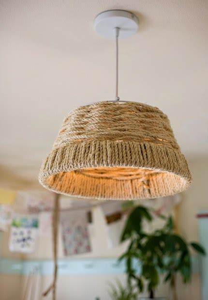 Woven Rope Pendant Lamp Home And Garden