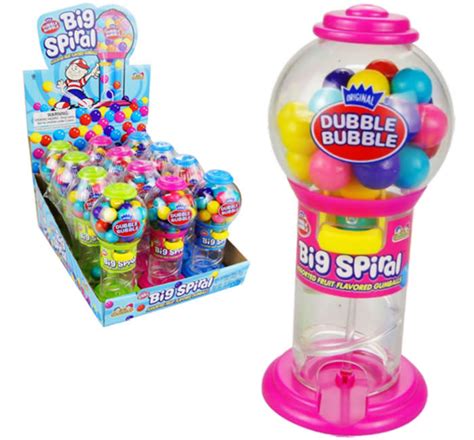 Kidsmania Dubble Bubble Big Spiral Dispenser Amber Marie And Company