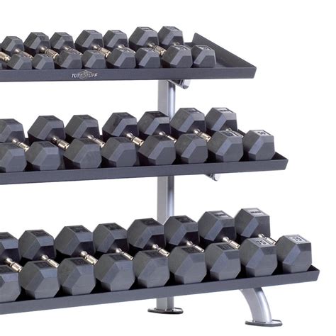 Tuffstuff Commercial Proformance Plus 3 Tier Tray Dumbbell Rack Weight