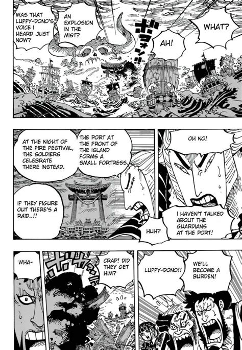 One Piece Chapter 977 The Party Wont Start Now In 2021 One Piece