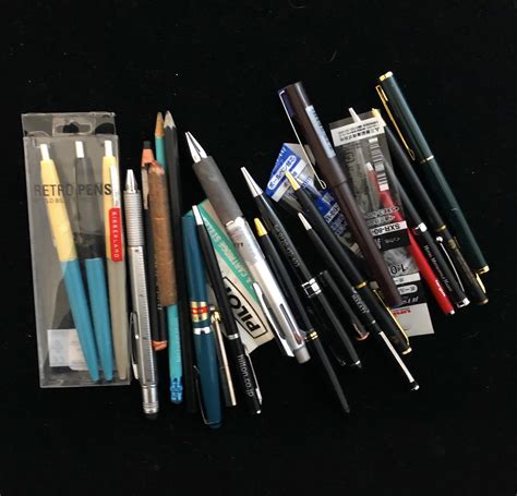 Artifacts Writing Utensils Implements Assorted — Dave Olson