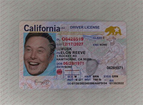 New California Fake Id Delivered To You California Id Discover A