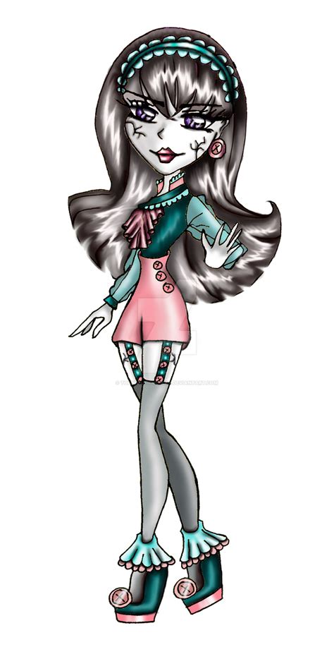 Monster High Oc Daria Gray By Thebeautifulfear On Deviantart