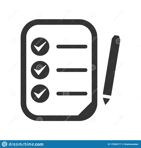 Daily Tasks Icon Line Style Symbol From Productivity Icon Collection