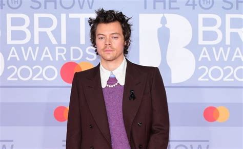 Brit Awards 2020 Harry Styles In Total Look Gucci