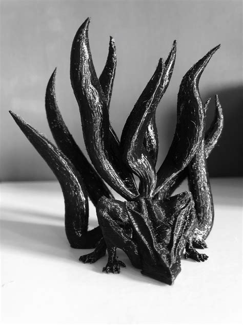 3d Printable Nine Tailed Demon Fox By Jukka Seppänen